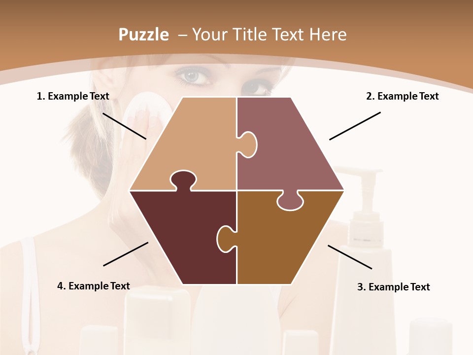 Abstract View Grey PowerPoint Template