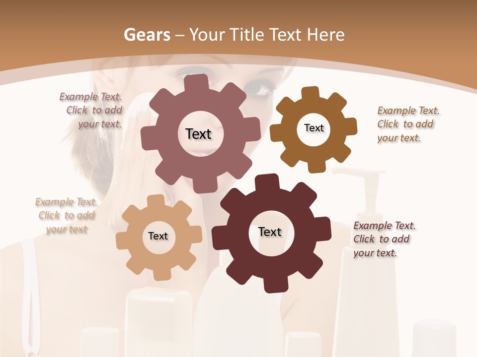 Abstract View Grey PowerPoint Template