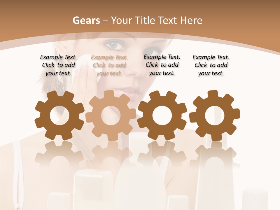 Abstract View Grey PowerPoint Template