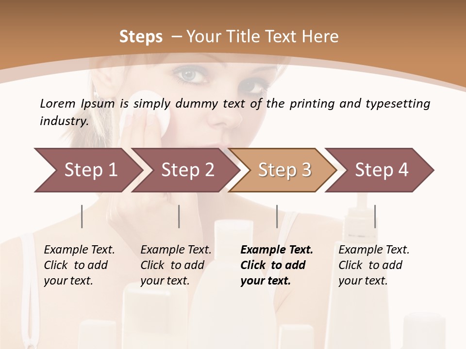 Abstract View Grey PowerPoint Template