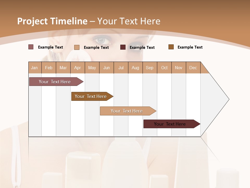 Abstract View Grey PowerPoint Template