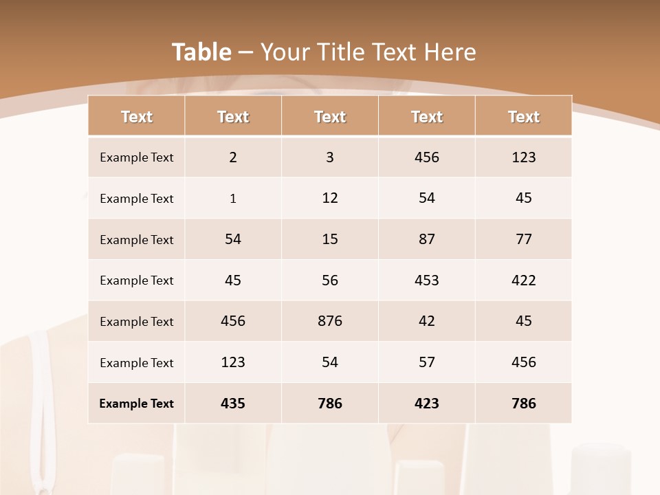 Abstract View Grey PowerPoint Template