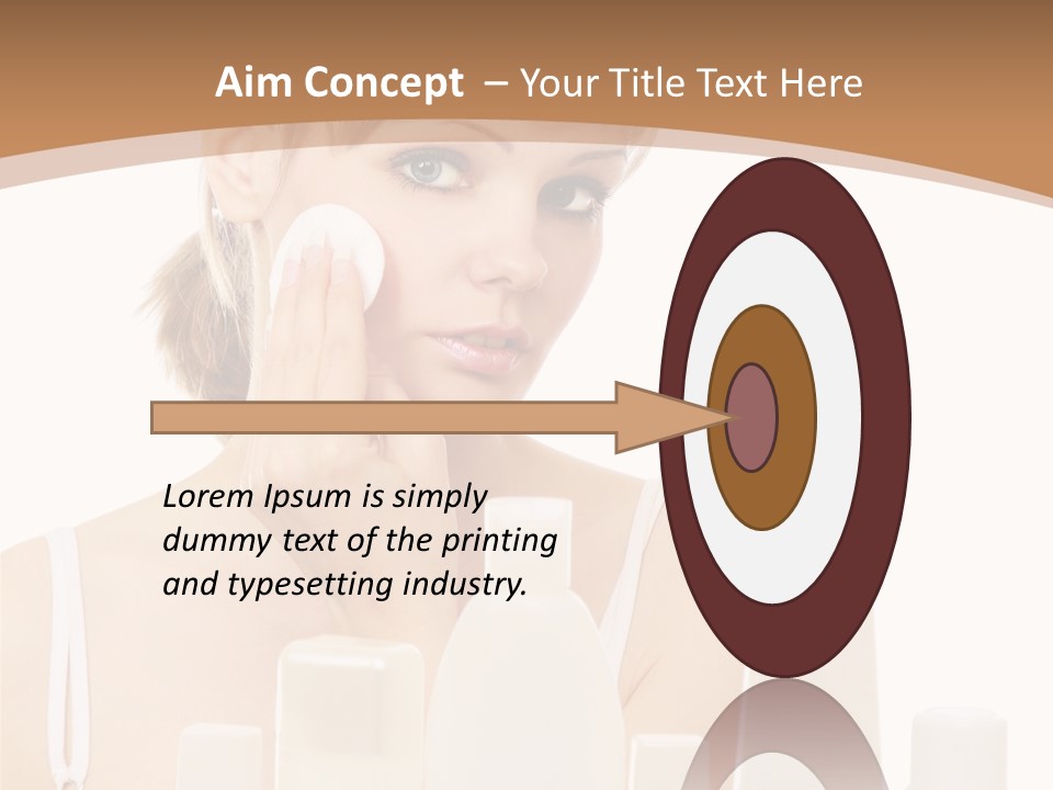 Abstract View Grey PowerPoint Template