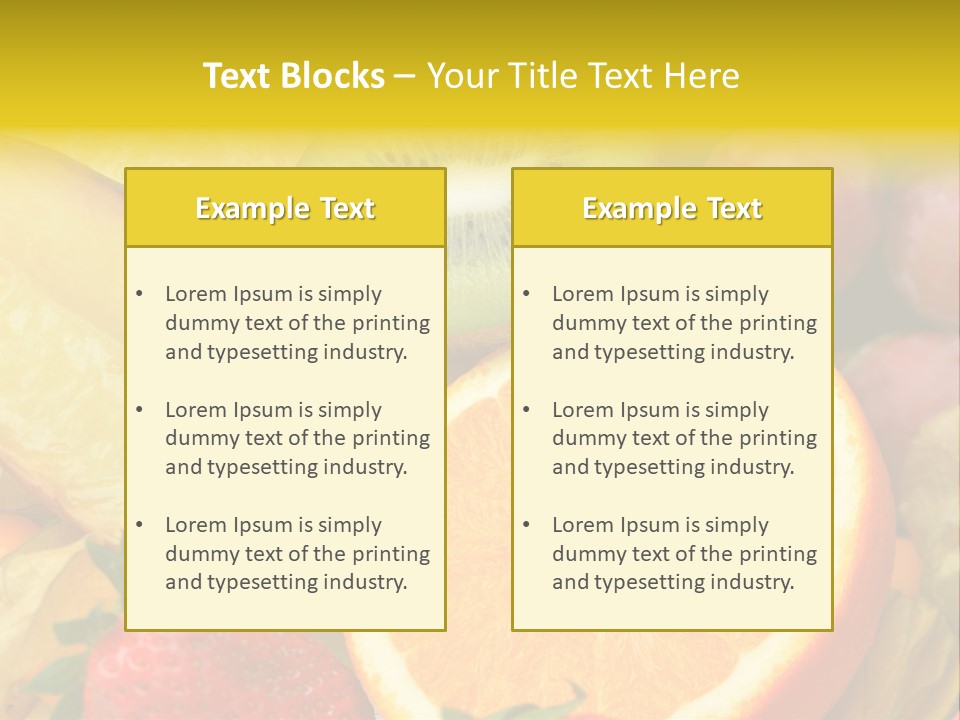 Earth Town Illustration PowerPoint Template