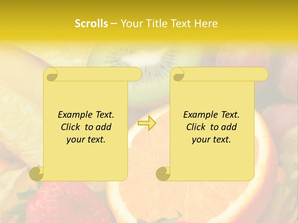 Earth Town Illustration PowerPoint Template