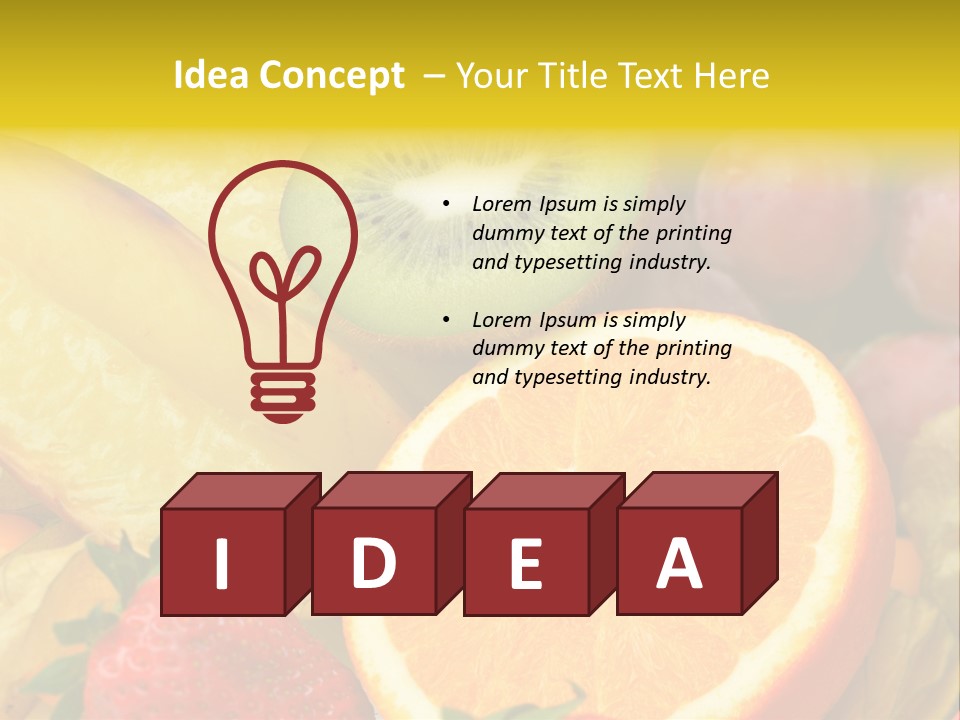 Earth Town Illustration PowerPoint Template