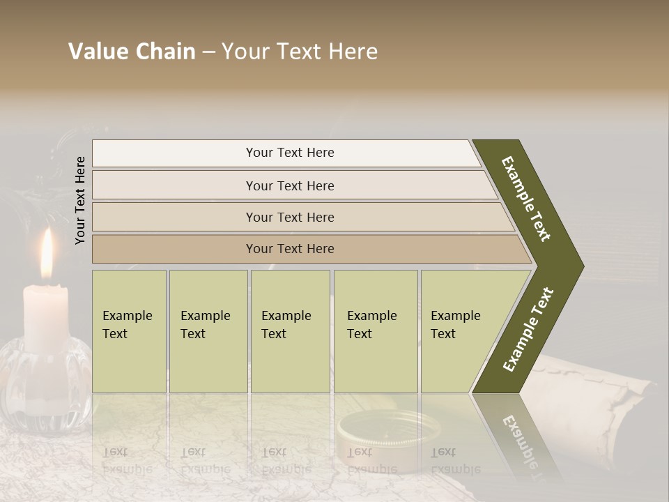 Architect Planet Cube PowerPoint Template