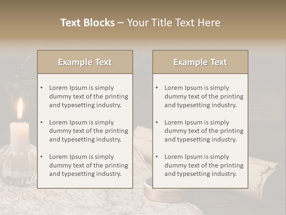 Architect Planet Cube PowerPoint Template