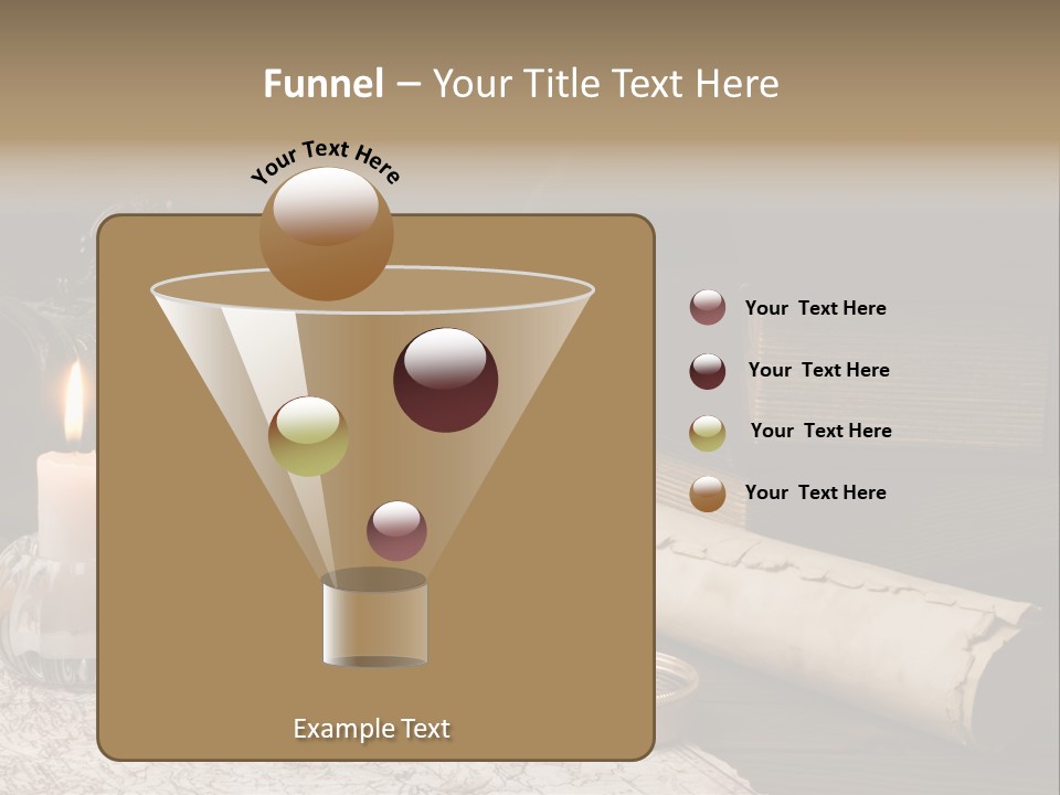 Architect Planet Cube PowerPoint Template
