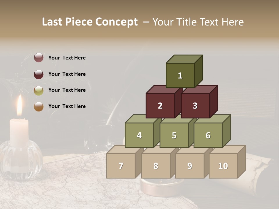 Architect Planet Cube PowerPoint Template