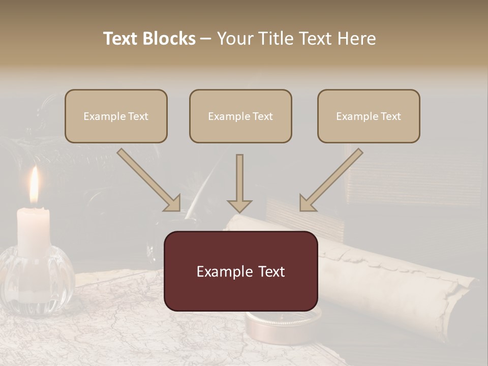 Architect Planet Cube PowerPoint Template