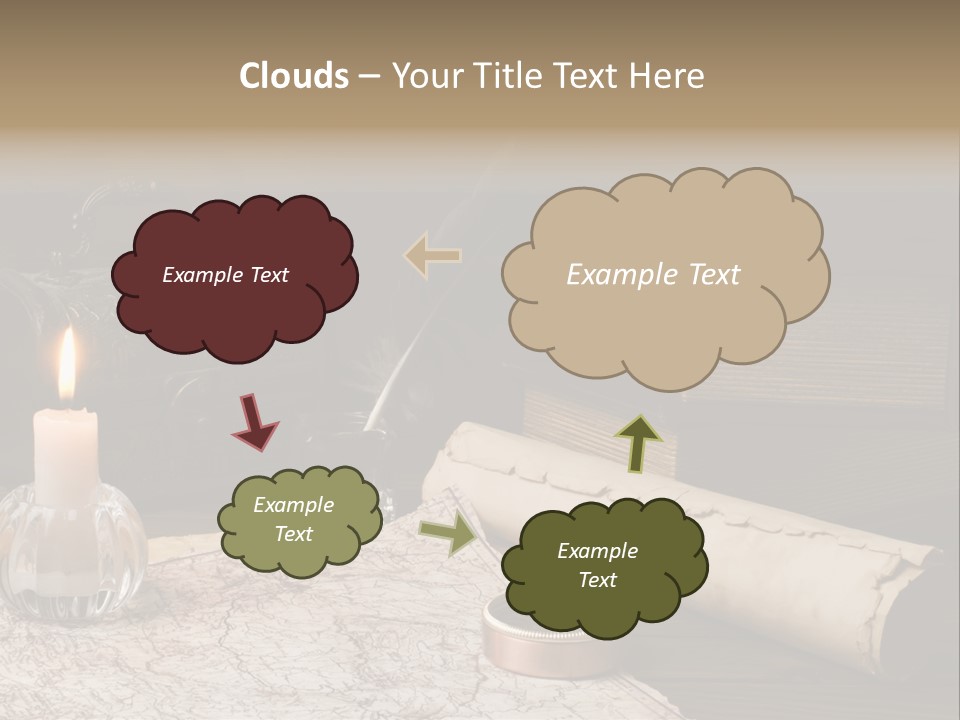 Architect Planet Cube PowerPoint Template