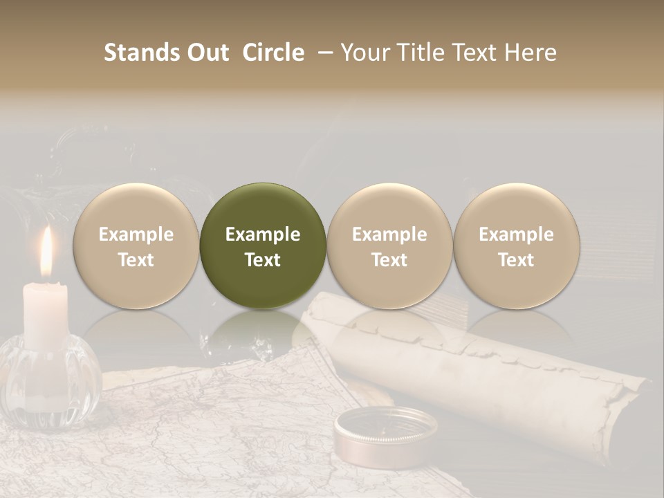 Architect Planet Cube PowerPoint Template