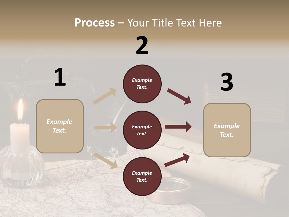 Architect Planet Cube PowerPoint Template