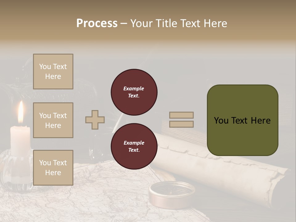 Architect Planet Cube PowerPoint Template