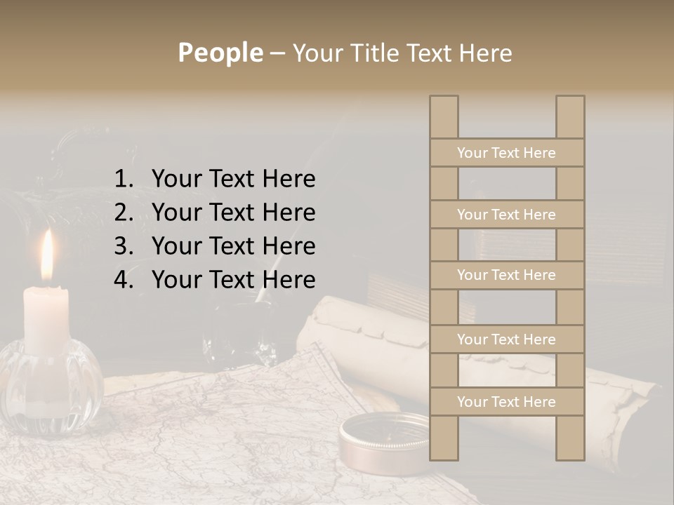 Architect Planet Cube PowerPoint Template