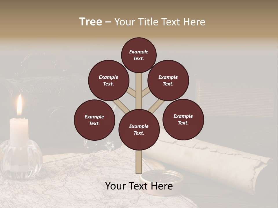 Architect Planet Cube PowerPoint Template