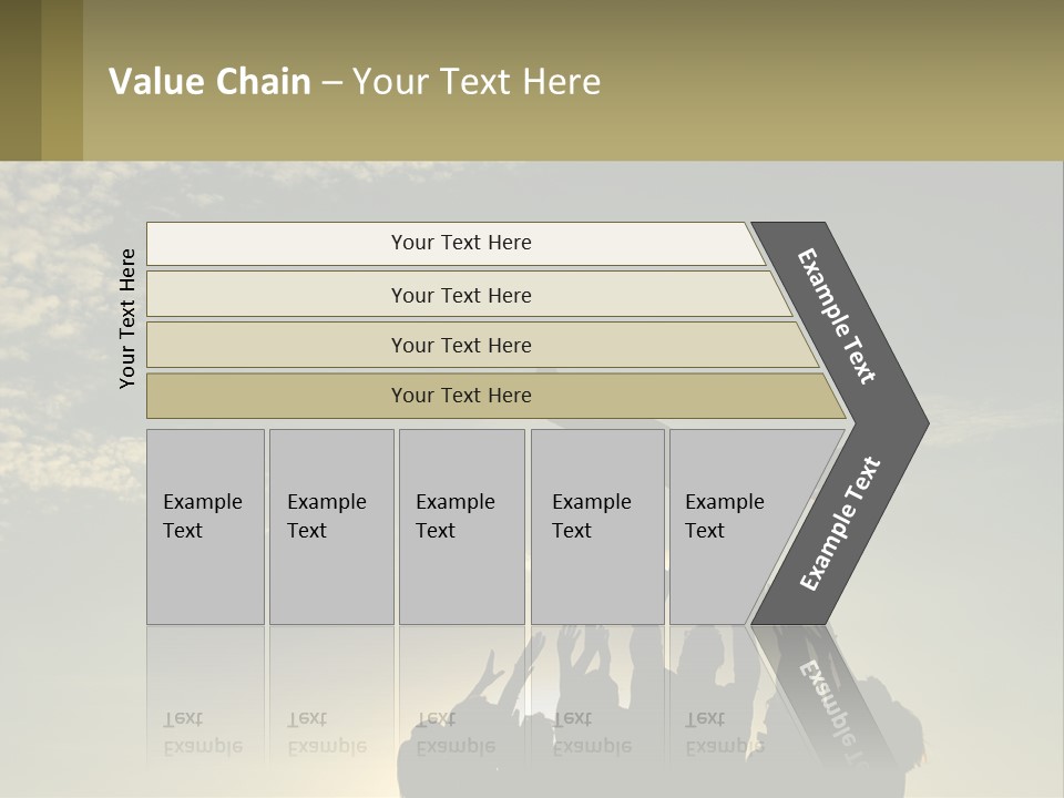 Shape Town Background PowerPoint Template