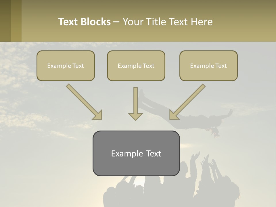 Shape Town Background PowerPoint Template
