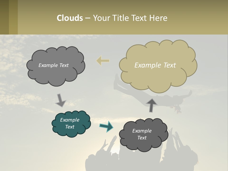 Shape Town Background PowerPoint Template