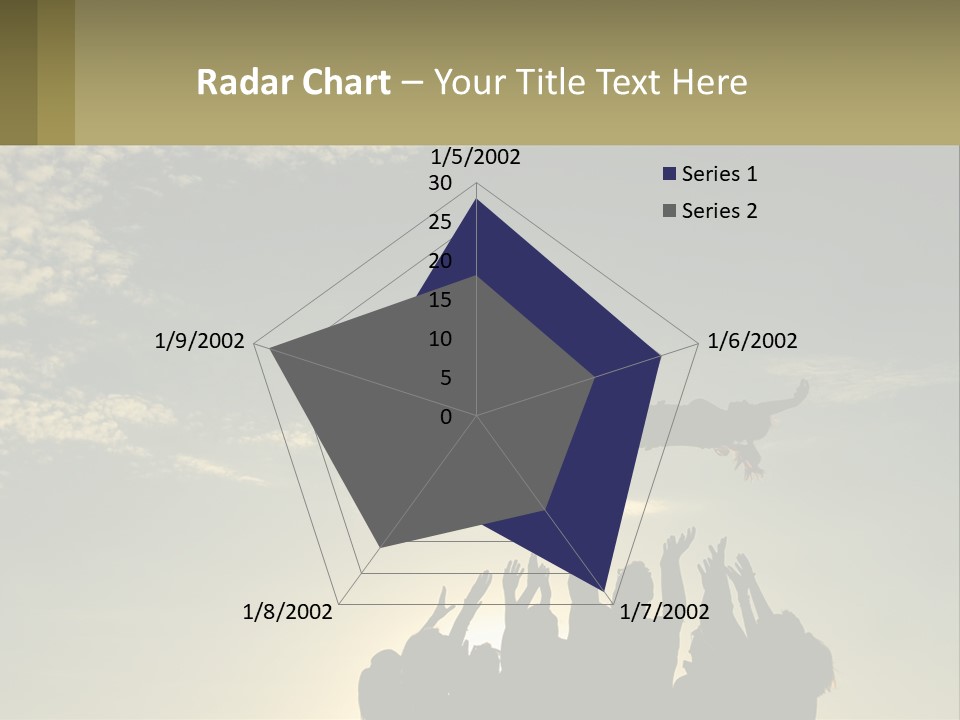 Shape Town Background PowerPoint Template