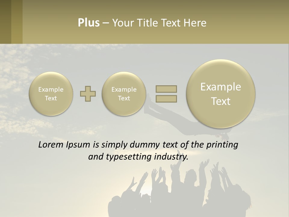 Shape Town Background PowerPoint Template