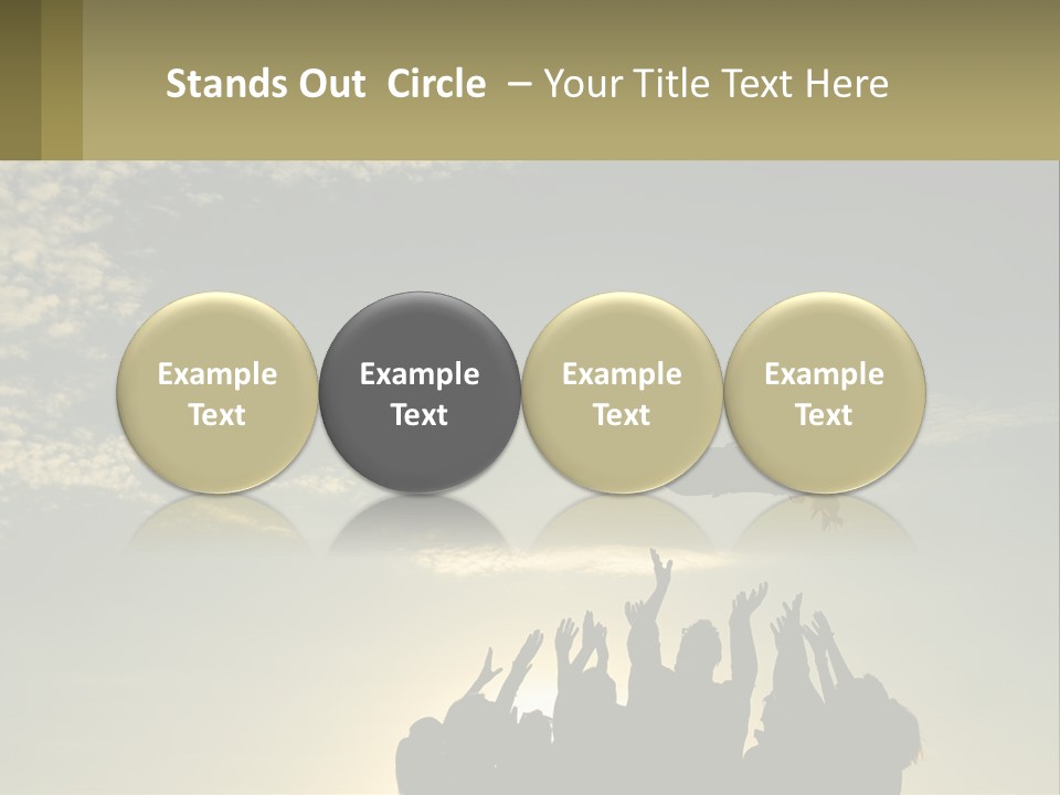 Shape Town Background PowerPoint Template