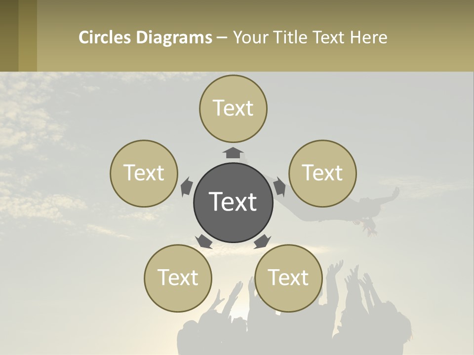 Shape Town Background PowerPoint Template