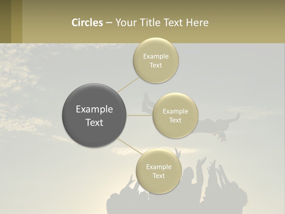 Shape Town Background PowerPoint Template