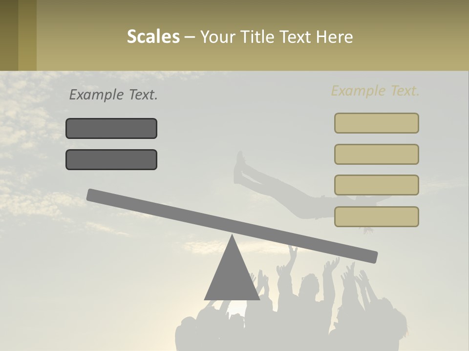 Shape Town Background PowerPoint Template