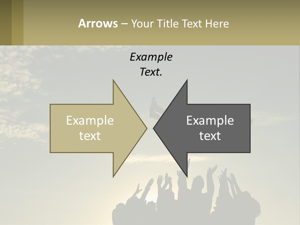 Shape Town Background PowerPoint Template