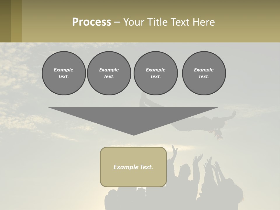 Shape Town Background PowerPoint Template