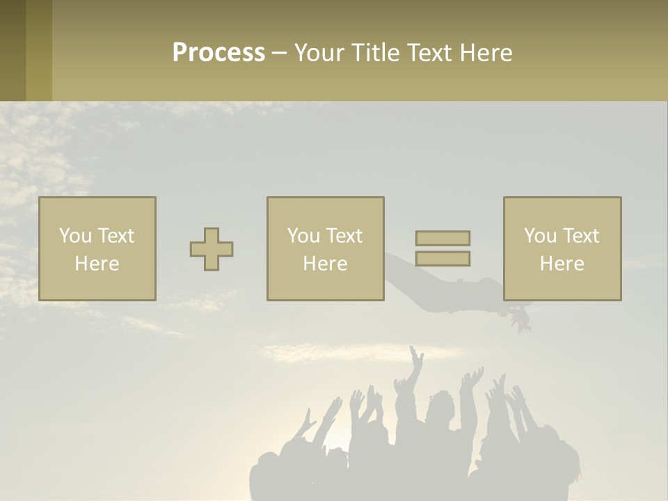 Shape Town Background PowerPoint Template