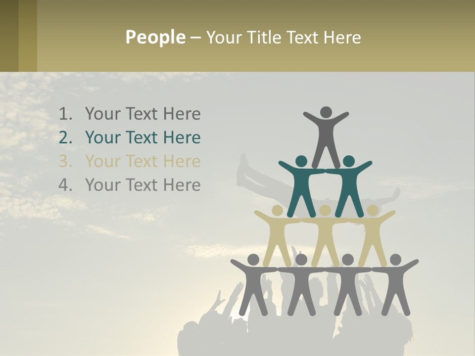 Shape Town Background PowerPoint Template