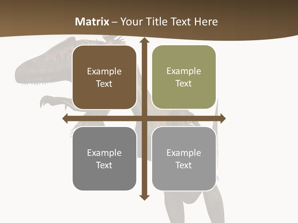 Cityscape Downtown Global PowerPoint Template