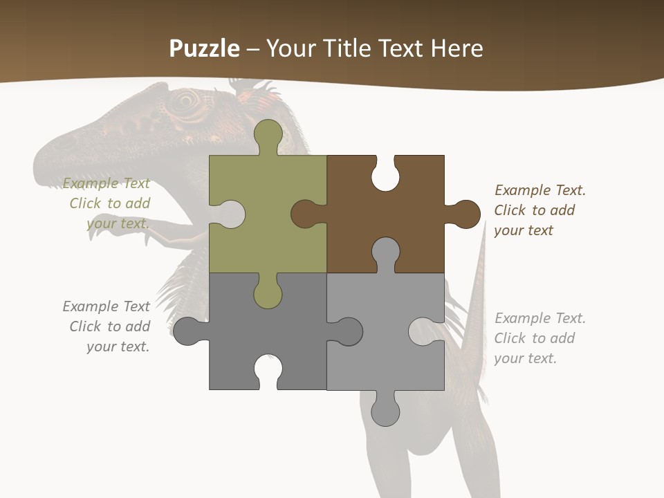 Cityscape Downtown Global PowerPoint Template