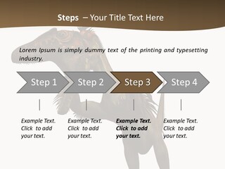 Cityscape Downtown Global PowerPoint Template