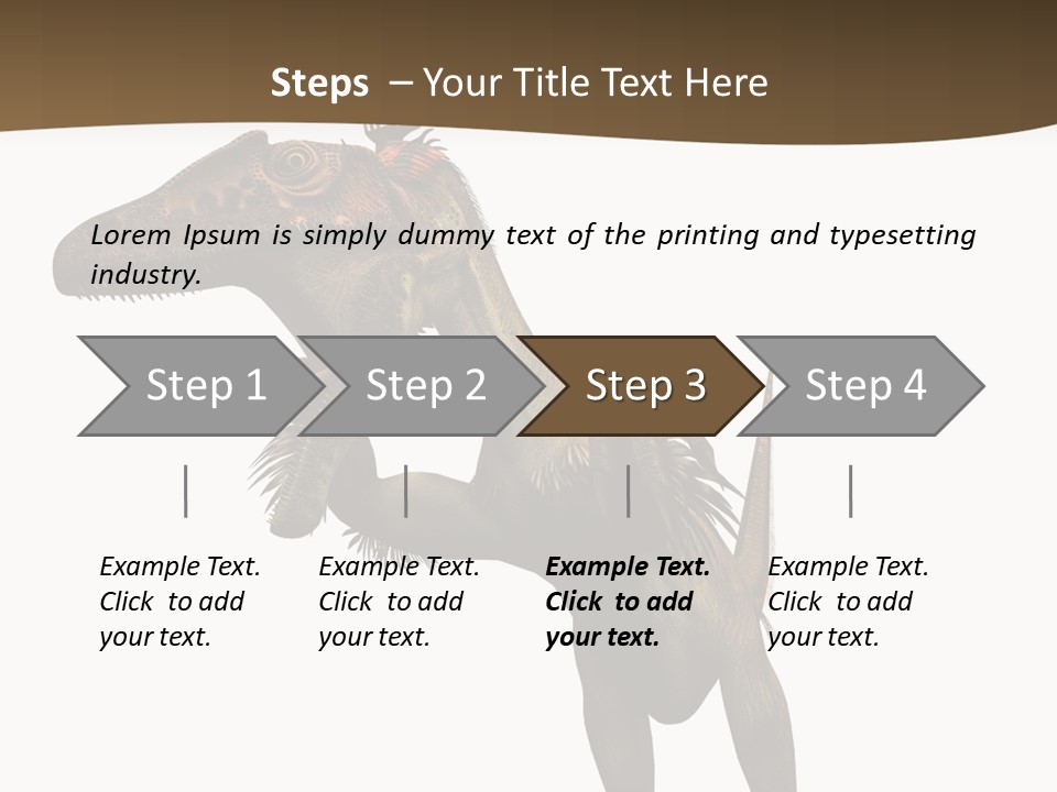 Cityscape Downtown Global PowerPoint Template