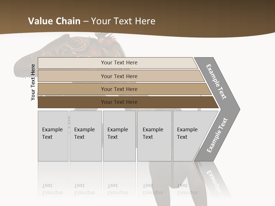 Cityscape Downtown Global PowerPoint Template