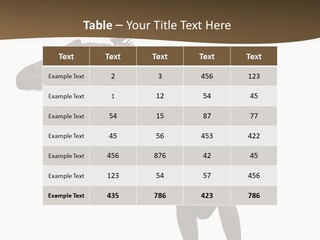 Cityscape Downtown Global PowerPoint Template