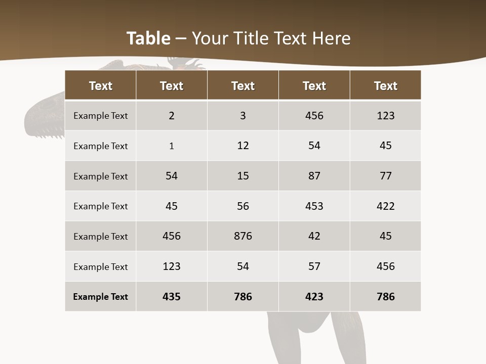 Cityscape Downtown Global PowerPoint Template