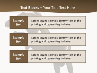 Cityscape Downtown Global PowerPoint Template