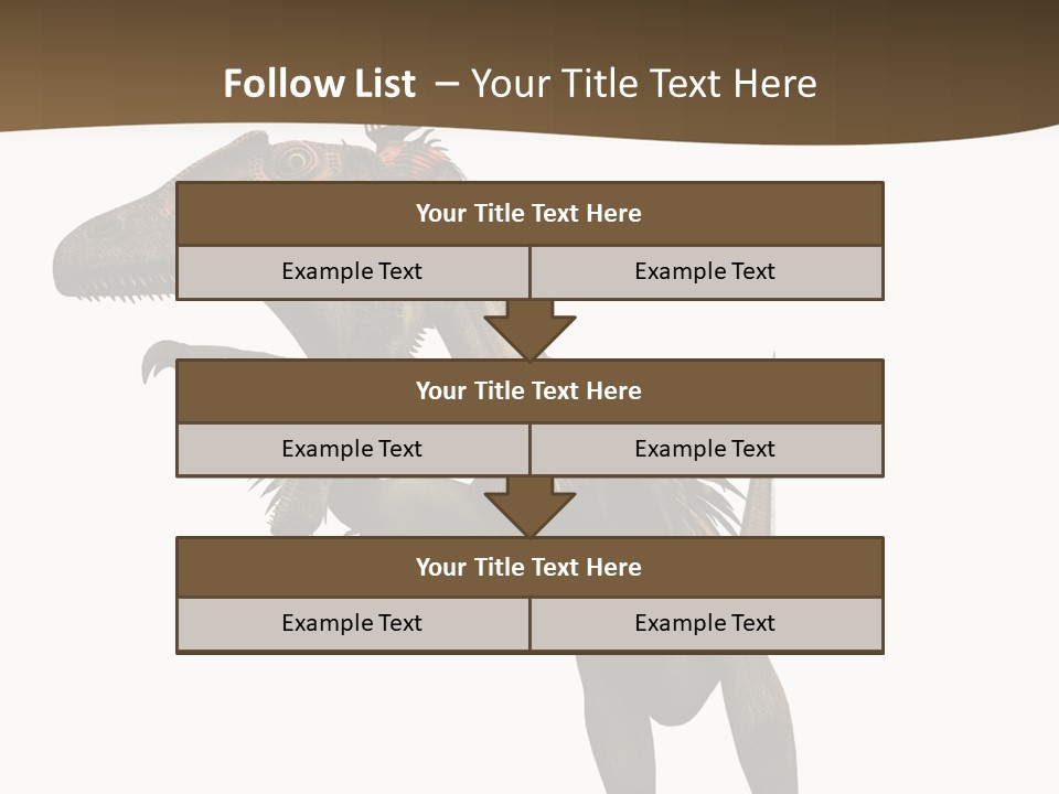 Cityscape Downtown Global PowerPoint Template