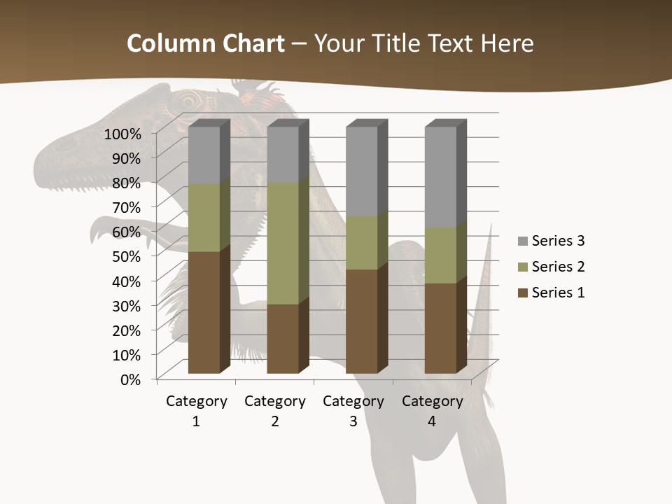 Cityscape Downtown Global PowerPoint Template
