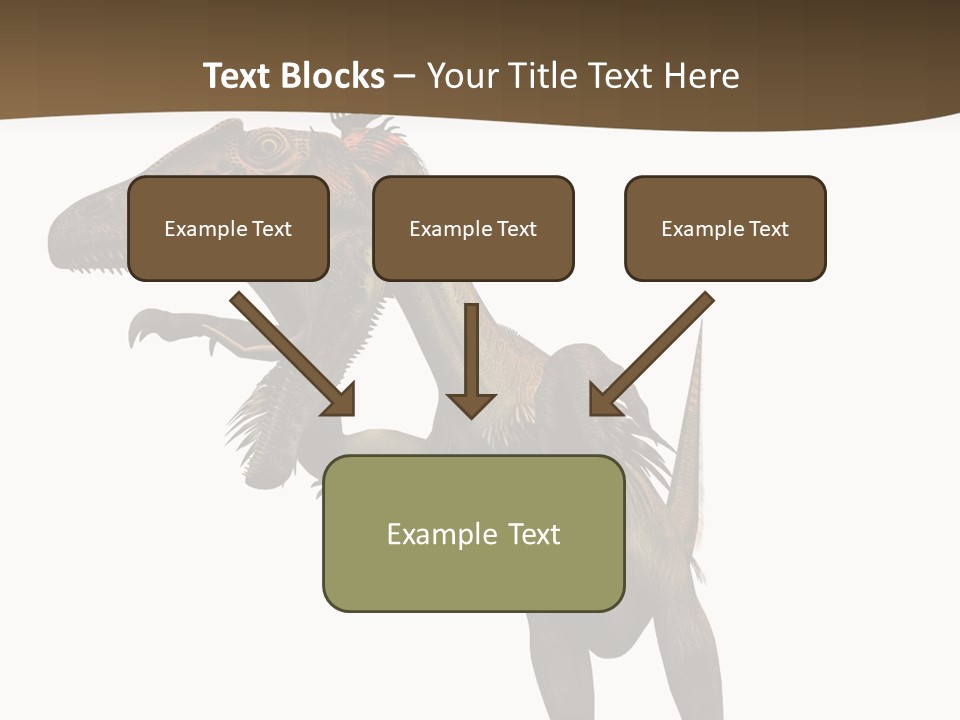 Cityscape Downtown Global PowerPoint Template
