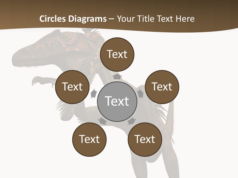 Cityscape Downtown Global PowerPoint Template