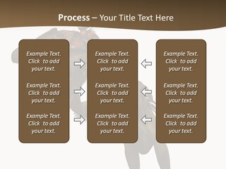 Cityscape Downtown Global PowerPoint Template
