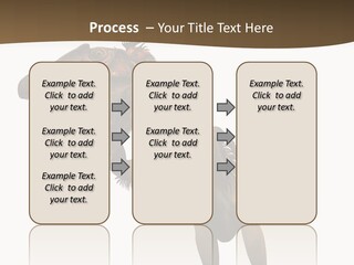 Cityscape Downtown Global PowerPoint Template