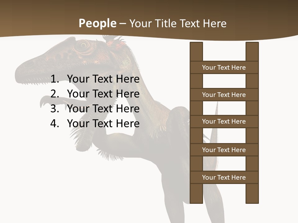 Cityscape Downtown Global PowerPoint Template