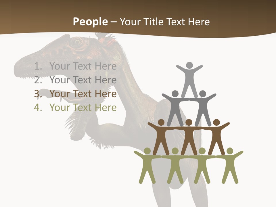 Cityscape Downtown Global PowerPoint Template